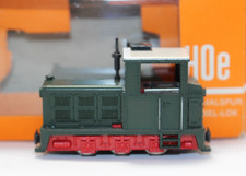 CCA660, Alte Roco H0e Diesellok Feldbahnlok grün TOP OVP