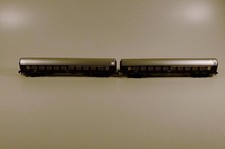 DDR GDR Spur N Modelleisenbahn, 2 Stück Reisezugwagen siehe Bild