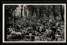 Berlin-Schönholz, Restauration Schloß Schönholz, Ansichtskarte 