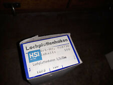 30 Lochplattenhaken, Haken für Lochwände, 3,5x35mm