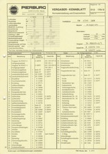 Datenblatt Einstellen Ersatzteile Solex 34 PDSIT-2/3 Vergaser / VW Bus 1700