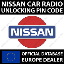 NISSAN RADIO PIN CODE CD NAVI