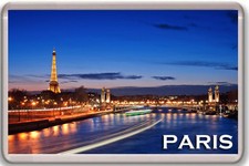 Paris Evening Lights Fridge