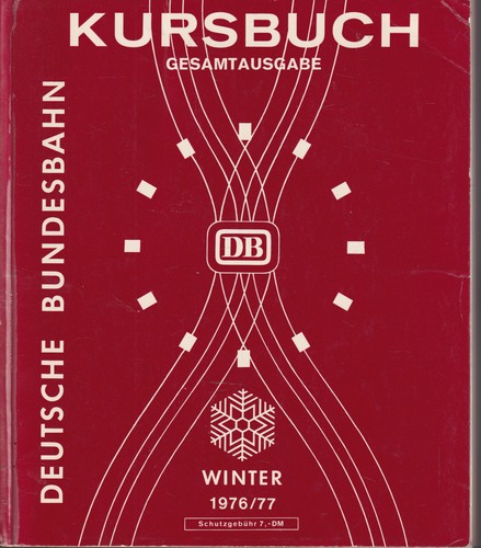 Original kursbuch db - -,
