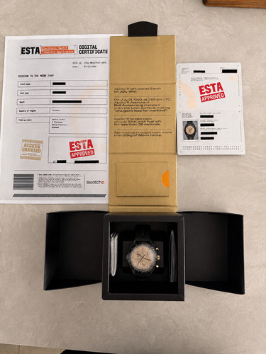 Swatch omega moonswatch - x,