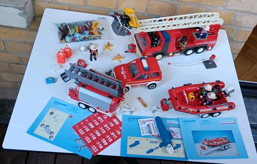 Playmobil feuerwehr m - ,