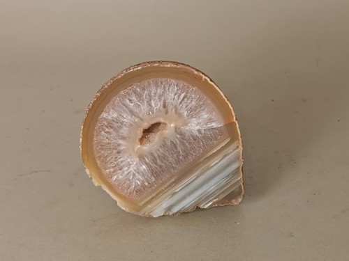 Natürliche achat geode mit - achat-geode,