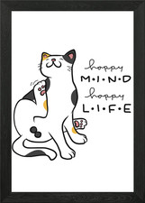 Happy mind glückliches Leben