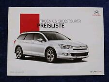 CITROEN C5 Crosstourer Preisliste 5.2015
