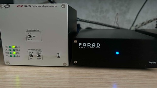 Weiss dac 204 farad super3 - 204, +