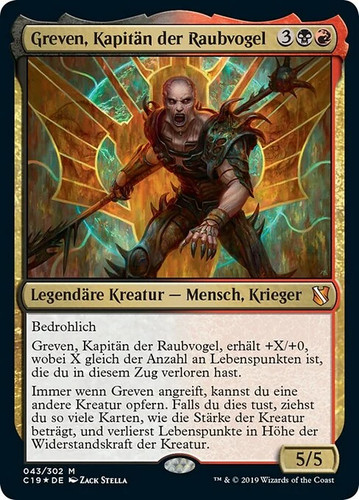 Magic mtg greven - kapitän, der