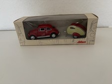 Schuco VW Käfer mit Wohnwagen