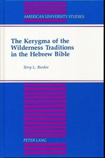 The kerygma of the wilderness