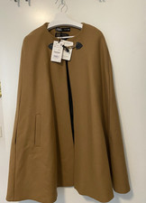 ZARA Damen Cape XL Beige Wolle