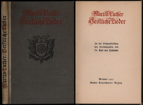 Luther hollander geistliche - luther;, hollander,