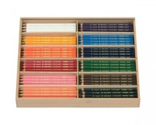 Lyra Farbriesen lackiert, in