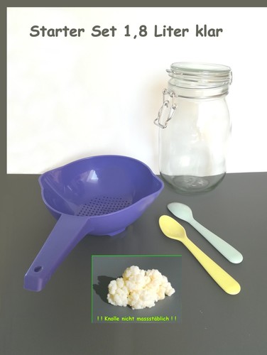 Milch kefir pilz starter set - kefir,