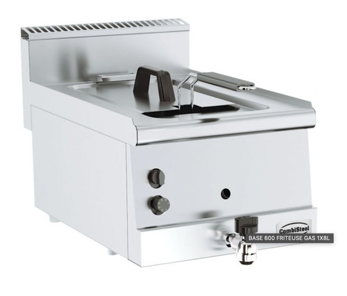 Gas friteuse combisteel neu - friteuse,