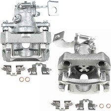 2x Bremssattel mit Träger