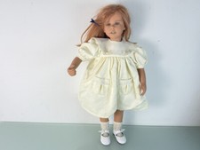 Künstlerpuppe Ruth Treffeisen Vinyl Puppe 63 cm. Top Zustand  