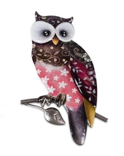Wanddeko eule vogel uhu - wanddeko,
