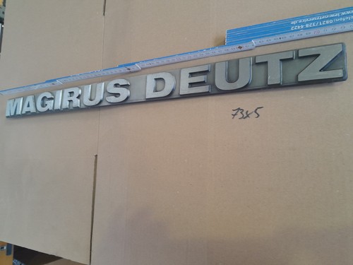 Magirus iveco emblem - , alu