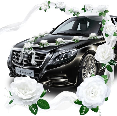 Auto hochzeit deko - auto,