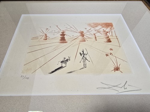Salvador dali don - don, quixote