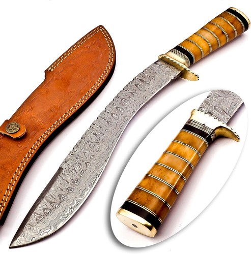 Handgefertigtes damast kukri - handgefertigtes, damast-kukri