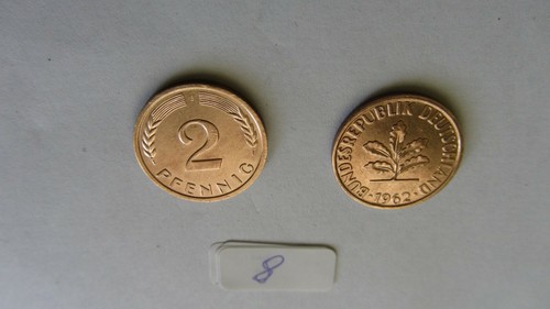 Pfennig 1962 in fast - pfennig,