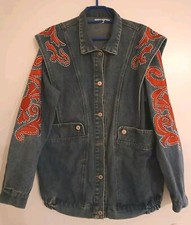 Dunkelblaue Denim Damen