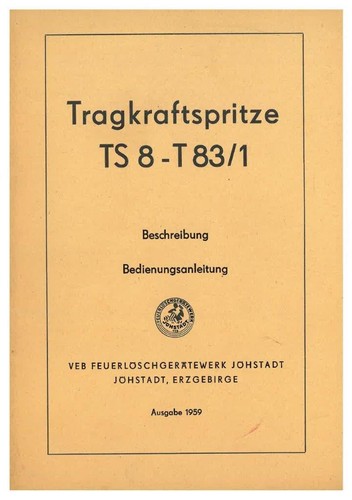 300360 tragkraftspritze - tragkraftspritze, ts