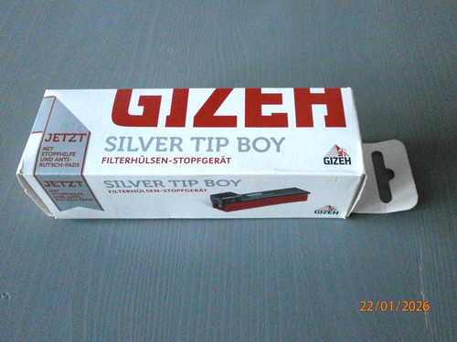 Zigarettenstopfer gizeh silver - zigarettenstopfer,
