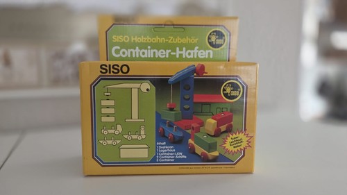 Vintage siso holzbahn zubehör - siso,