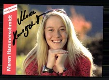 Maren Hammerschmidt Autogrammkarte Originial Signiert Biathlon + A 246661
