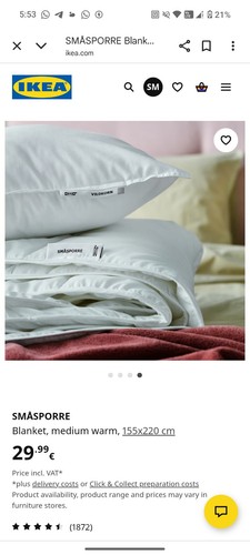 Ikea fjällhavre decke - fjällhavre,