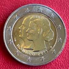 2 Euro Monaco  2011 vz