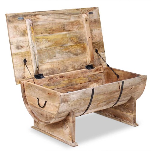 Couchtisch mangoholz massiv - mangoholz,