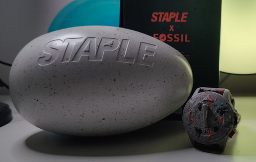 Uhr staple x fossil - uhr, |