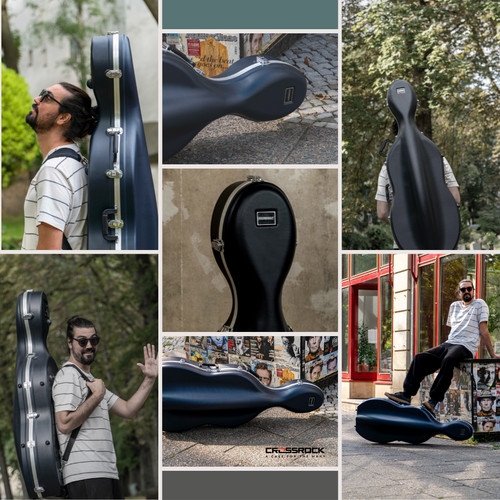 Crossrock cello koffer - cello, &