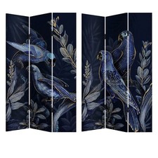 Paravent Bird life Raumteiler Sichtschutz Trennwand HTI-Living