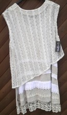 Stufenkleid Tunika + Überwurf