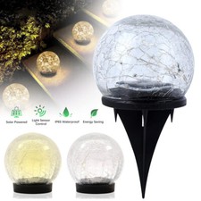 2x Solarleuchten Kugellampe