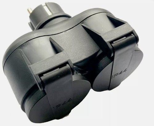 Feuchtraumsteckdose 2er - ,