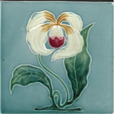 Jugendstil Fliese Georg