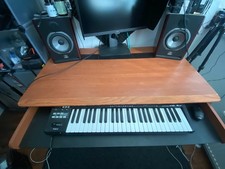 Zaor Miza Jr. Studio Schreibtisch, schwarze Kirsche