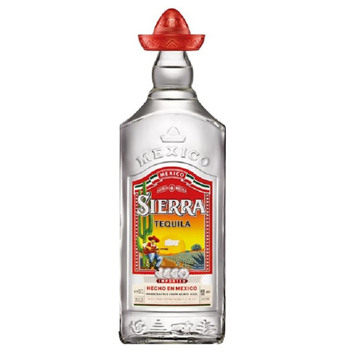 Sierra tequila silver liter - tequila,