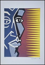 ROY LICHTENSTEIN * Blue Head *