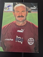 Horst köppel autogrammkarte - köppel,