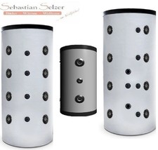 Pufferspeicher Warmwasserspeicher Boiler, 100 - 500l, 0 oder 1 Wärmetauscher